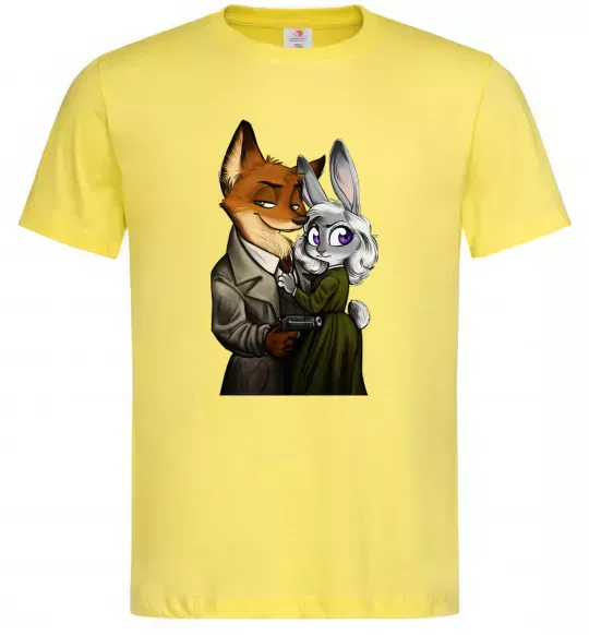 Чоловіча футболка Джуді Зоотрополіс Лимонний фото