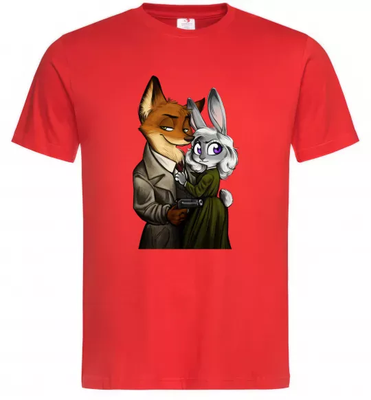 Чоловіча футболка Джуді Зоотрополіс Червоний фото