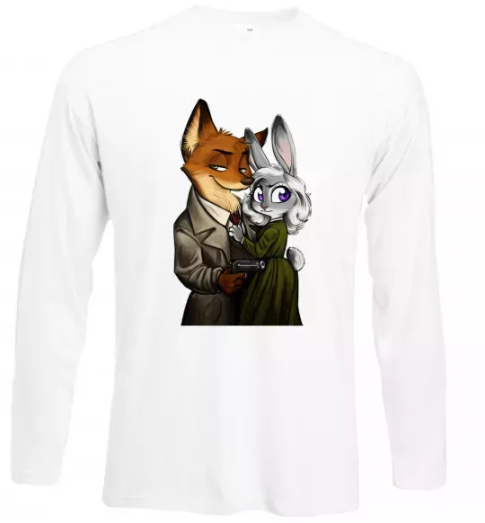 Лонгслів Джуді Зоотрополіс Білий фото