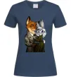 Женская футболка Джуді Зоотрополіс Темно-синий фото