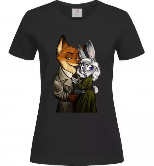 Женская футболка Джуді Зоотрополіс Черный фото