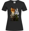Женская футболка Джуді Зоотрополіс Черный фото