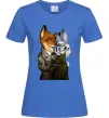 Женская футболка Джуді Зоотрополіс Ярко-синий фото