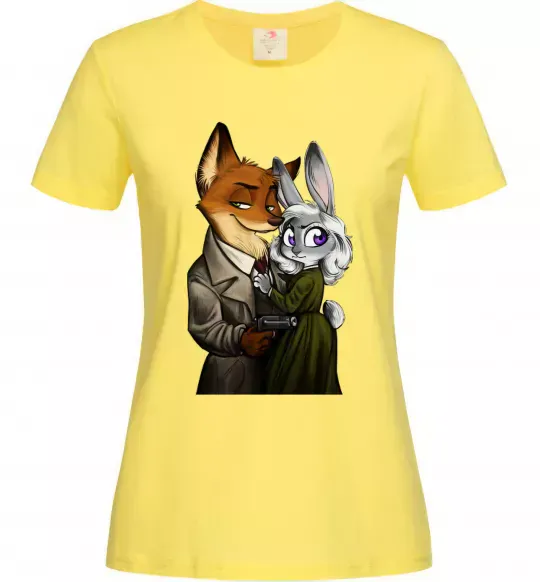 Женская футболка Джуді Зоотрополіс Лимонный фото