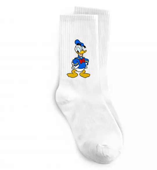 Носки Дональд Дак Белый фото