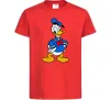 Детская футболка Дональд Дак Красный фото