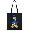 Эко-сумка Дональд Дак Черный фото