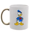 Чашка с цветной ручкой Дональд Дак Золото Чашка с цветной ручкой Дональд Дак Золото фото