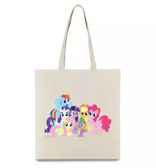 Эко-сумка Дружба це чудо Бежевый фото