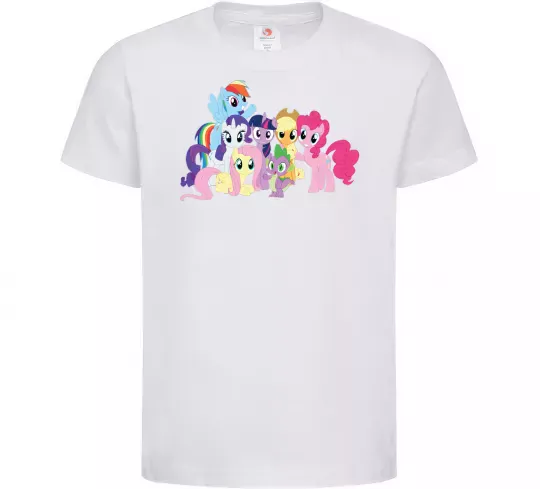 Дитяча футболка Дружба це чудо Білий фото