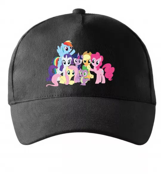 Кепка Дружба це чудо Черный фото