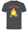 Чоловіча футболка Женя, ти вогонь Графіт Чоловіча футболка Женя, ти вогонь Графіт фото