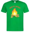Чоловіча футболка Женя, ти вогонь Зелений Чоловіча футболка Женя, ти вогонь Зелений фото