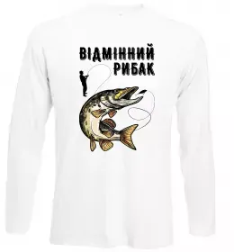 Лонгслив Володар щук Белый фото