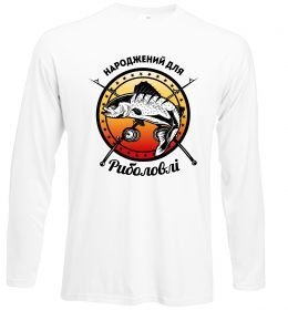 Лонгслив Народжений для риболовлі Лонгслив Народжений для риболовлі