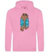 Чоловіча толстовка (худі) Обычные медведи Гриз Рожевий фото