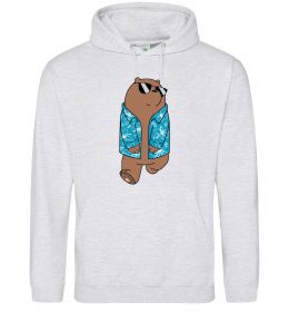 Мужская толстовка (худи) Обычные медведи Гриз Мужская толстовка (худи) Обычные медведи Гриз