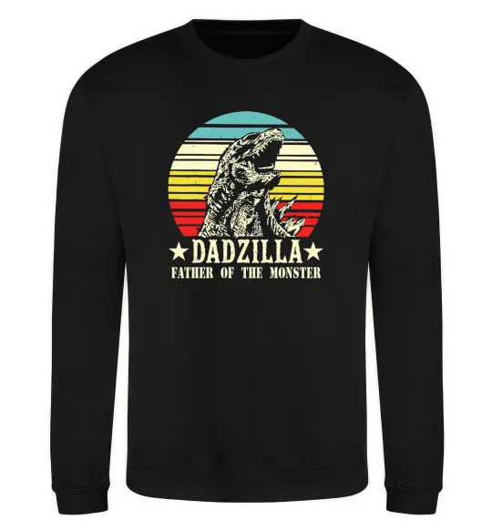 Світшот DADZILLA Чорний фото
