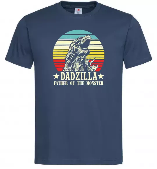 Мужская футболка DADZILLA Темно-синий фото