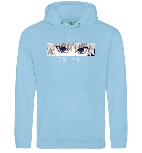 Жіноча толстовка (худі) hunter x hunter Блакитний фото