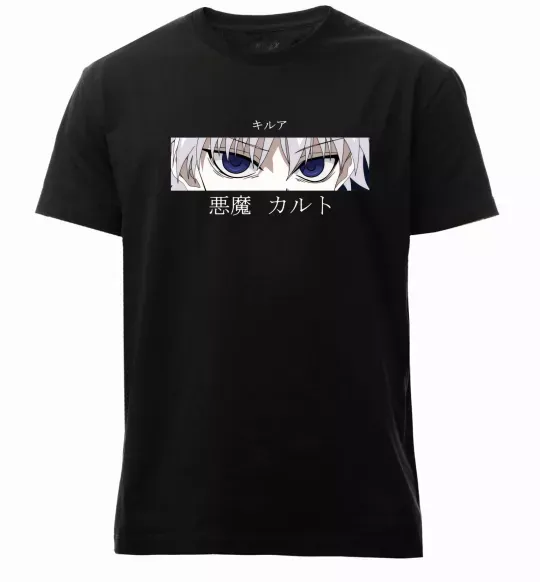 Мужская премиум футболка hunter x hunter Черный фото