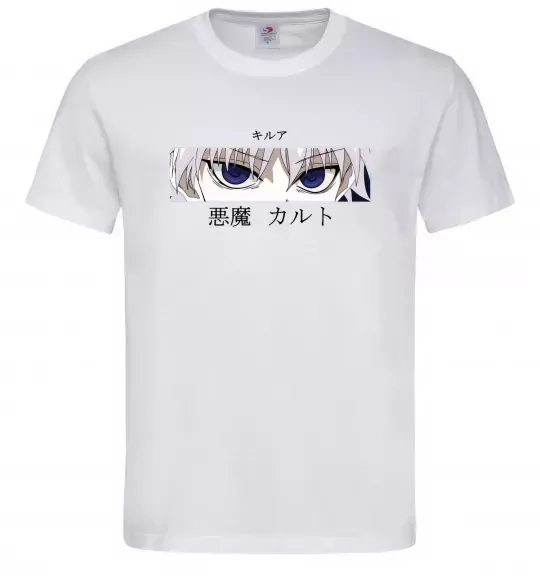 Мужская футболка hunter x hunter Белый фото