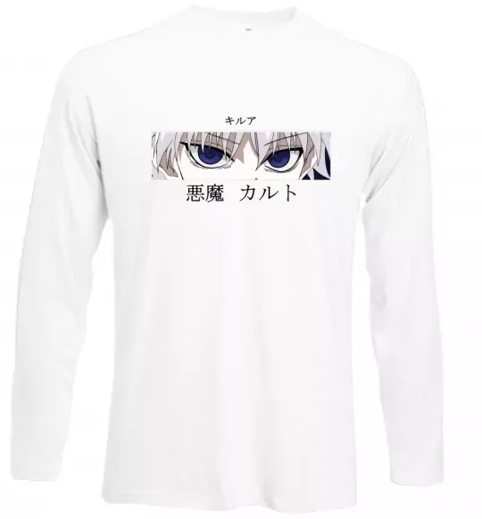 Лонгслив hunter x hunter Белый фото