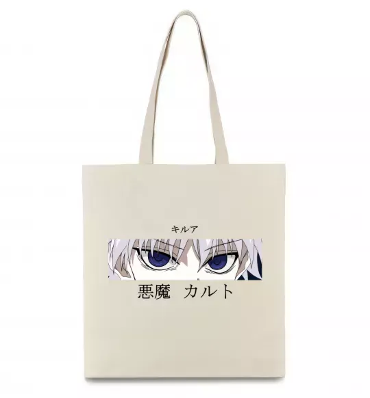 Эко-сумка hunter x hunter Бежевый фото