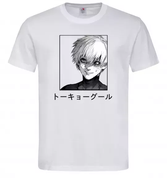 Мужская футболка Гуль чорний Белый фото