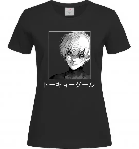 Жіноча футболка Гуль чорний Чорний фото