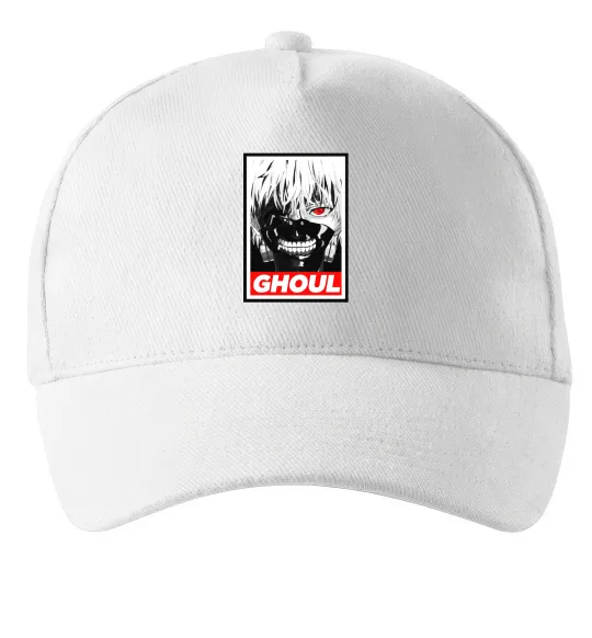 Кепка GHOUL Білий фото
