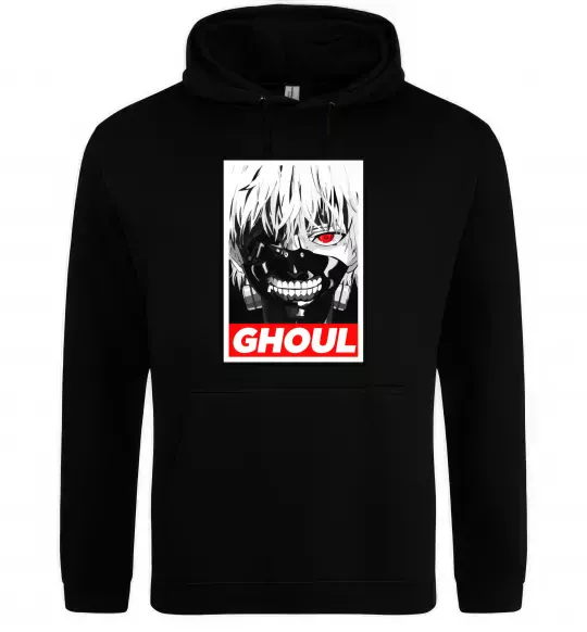 Чоловіча толстовка (худі) GHOUL Чорний фото