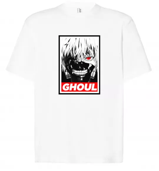Футболка Оверсайз GHOUL Білий фото