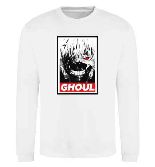 Свитшот GHOUL Белый фото