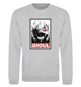 Світшот GHOUL Сірий меланж фото
