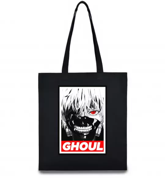 Еко-сумка GHOUL Чорний фото