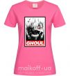 Жіноча футболка GHOUL Яскраво-рожевий фото