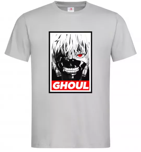 Чоловіча футболка GHOUL Сірий фото