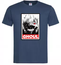 Чоловіча футболка GHOUL Темно-синій фото