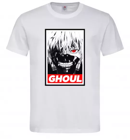 Чоловіча футболка GHOUL Білий фото
