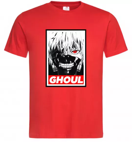 Чоловіча футболка GHOUL Червоний фото