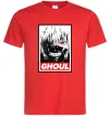 Чоловіча футболка GHOUL Червоний фото