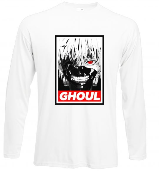 Лонгслів GHOUL Білий фото