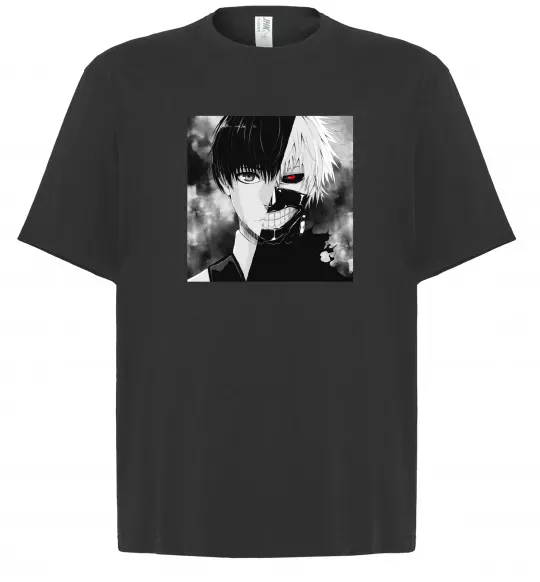 Футболка Оверсайз Kaneki Чорний фото