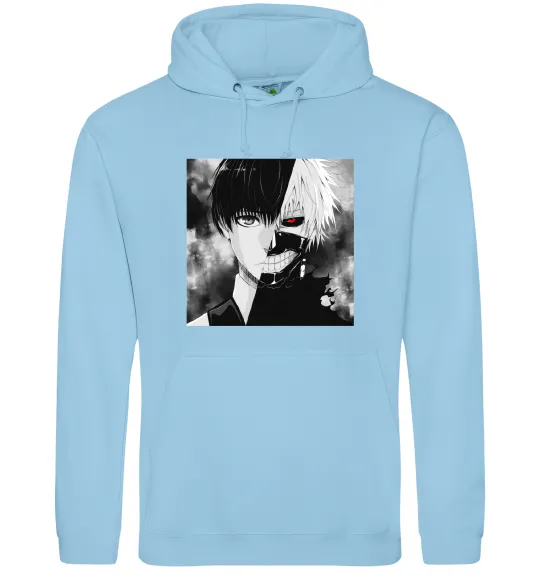 Жіноча толстовка (худі) Kaneki Блакитний фото