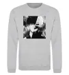 Свитшот Kaneki Серый меланж фото