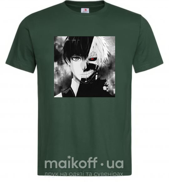 Мужская футболка Kaneki Темно-зеленый фото