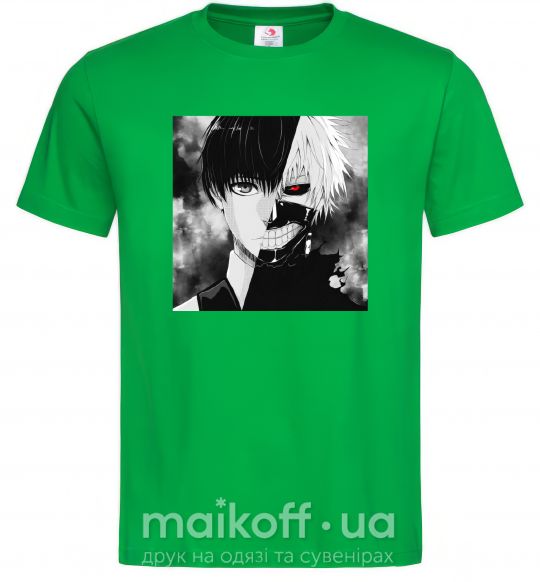 Мужская футболка Kaneki Зеленый фото