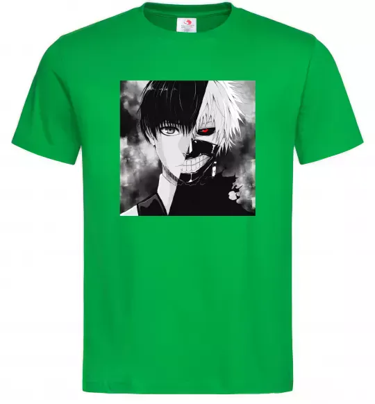 Мужская футболка Kaneki Зеленый фото
