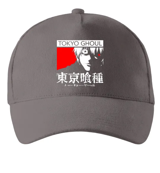 Кепка Tokyo ghoul бк Серый фото